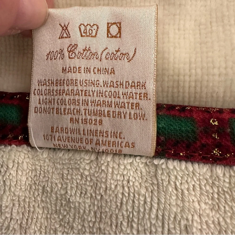 Lenox Holiday Bath & Fingertip Towel Set